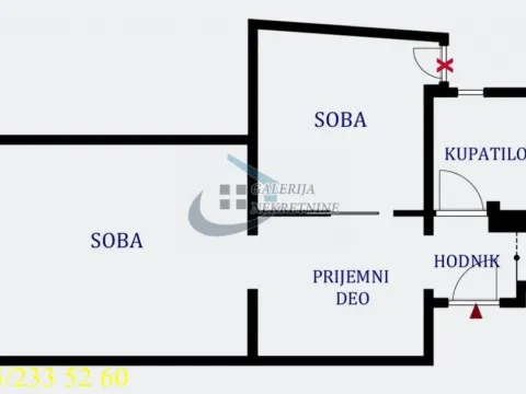 Prodaja, dvosoban stan, 50m², Stari Grad, Beograd - image 5