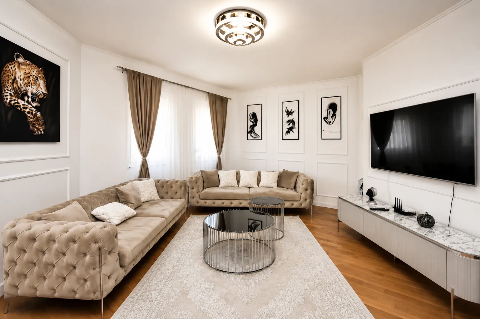 Rent, three bedroom apartment, 97m², Zabjelo, Podgorica