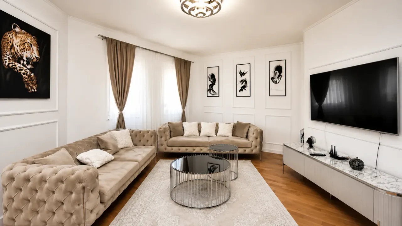 Rent, three bedroom apartment, 97m², Zabjelo, Podgorica