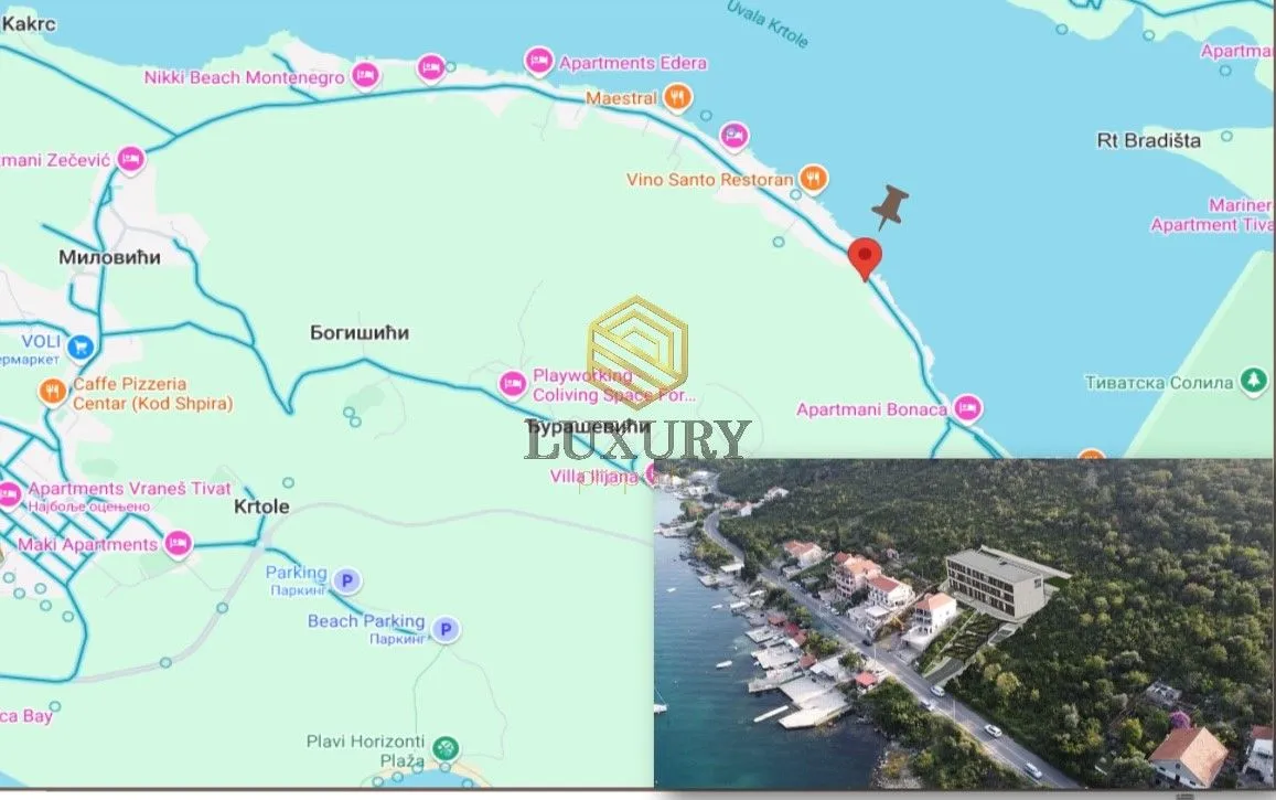 Prodaja, jednosoban stan, 45m², Đuraševići, Tivat