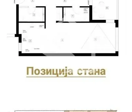 Sale, four bedroom apartment, 97m², Lekino Brdo, Voždovac Sve Podlokacije - image 5