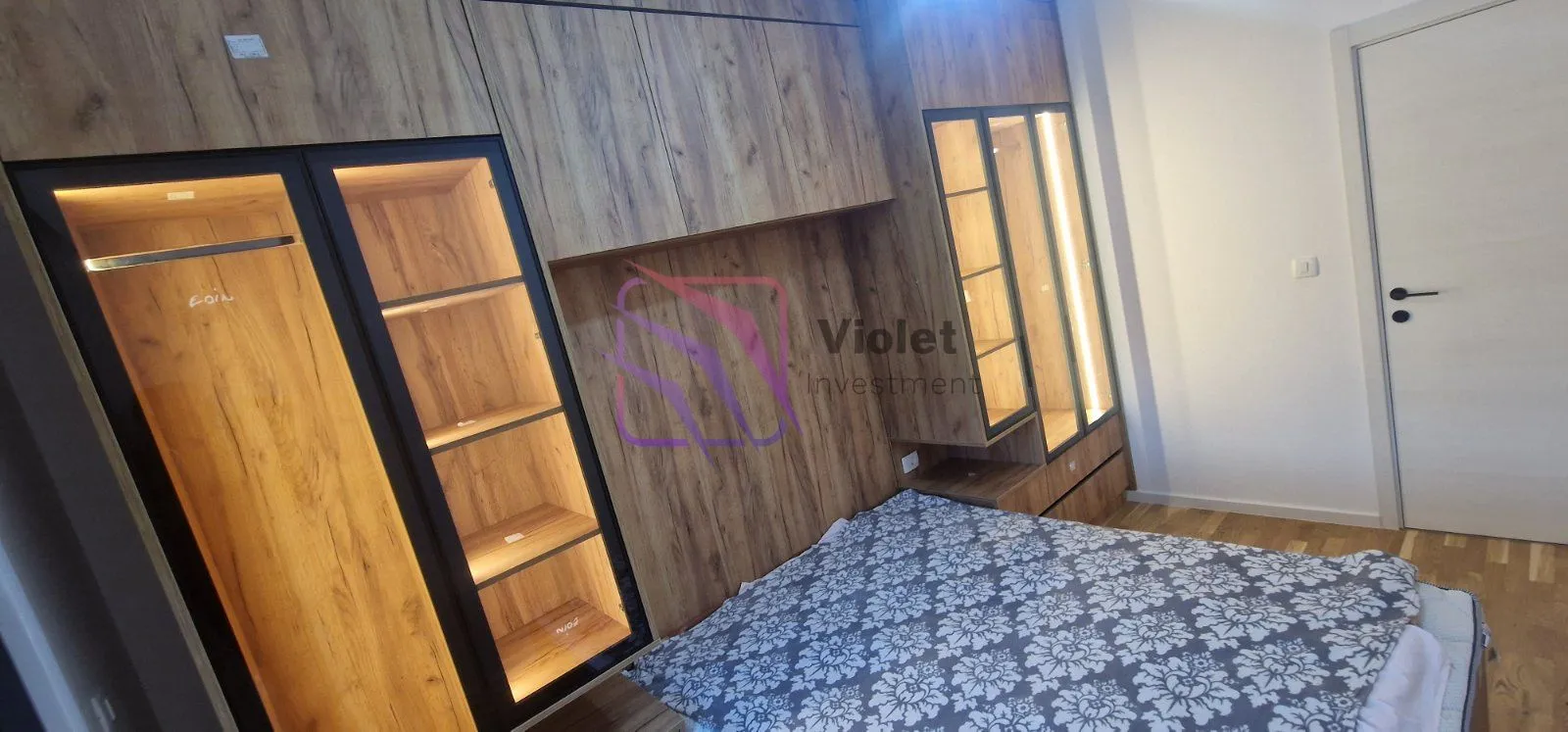 Rent, one bedroom apartment, 46m², Stari Aerodrom, Podgorica