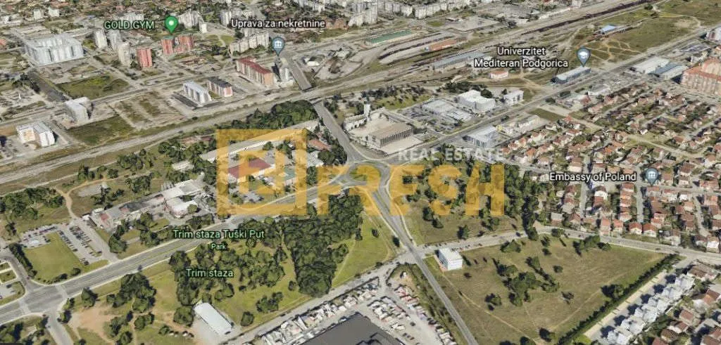 Prodaja, plac, 17000m², Tuški Put, Podgorica