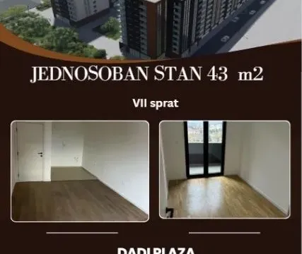 Prodaja, jednosoban stan, 43m², Stari Aerodrom, Podgorica - image 7