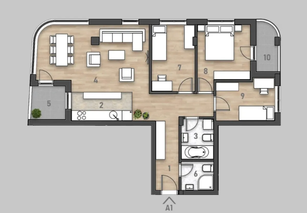 Prodaja, stan, 85m², Socijalno, Novi Sad Sve Podlokacije