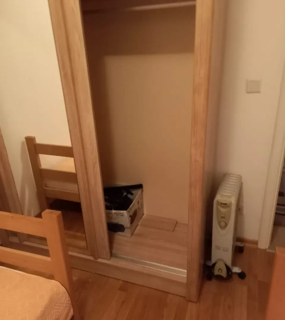 Izdavanje, jednosoban stan, 37m², Stari Aerodrom, Podgorica