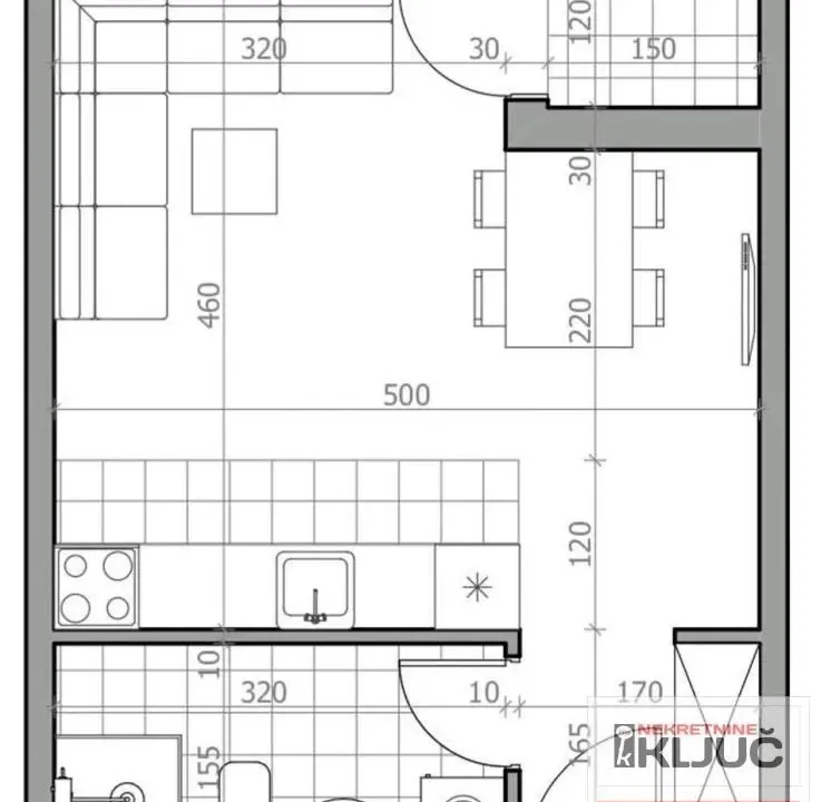 Prodaja, jednosoban stan, 30m², Sremska Kamenica, Petrovaradin