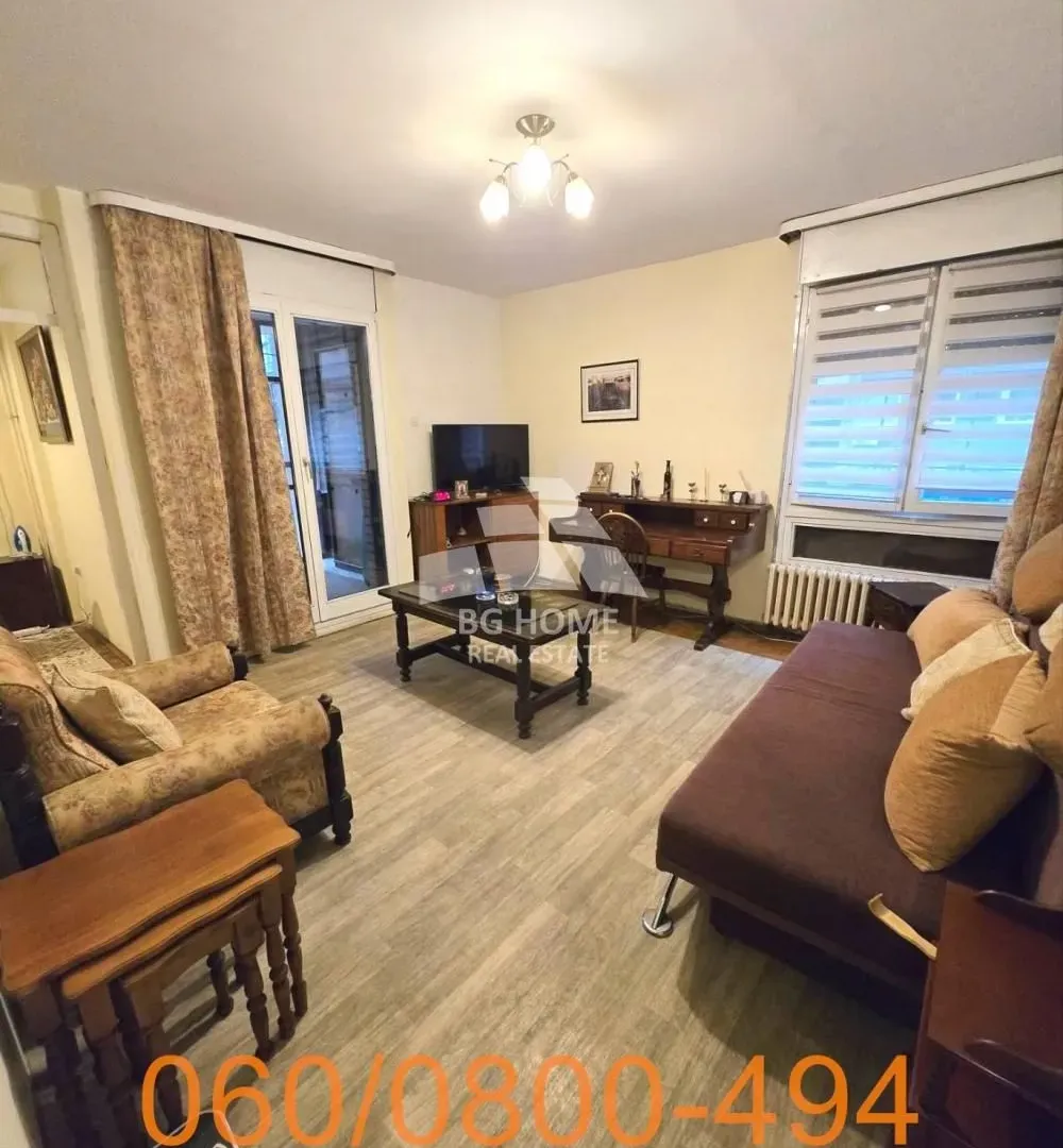 Rent, two bedroom apartment, 55m², Kalenić Pijaca, Vračar Sve Podlokacije