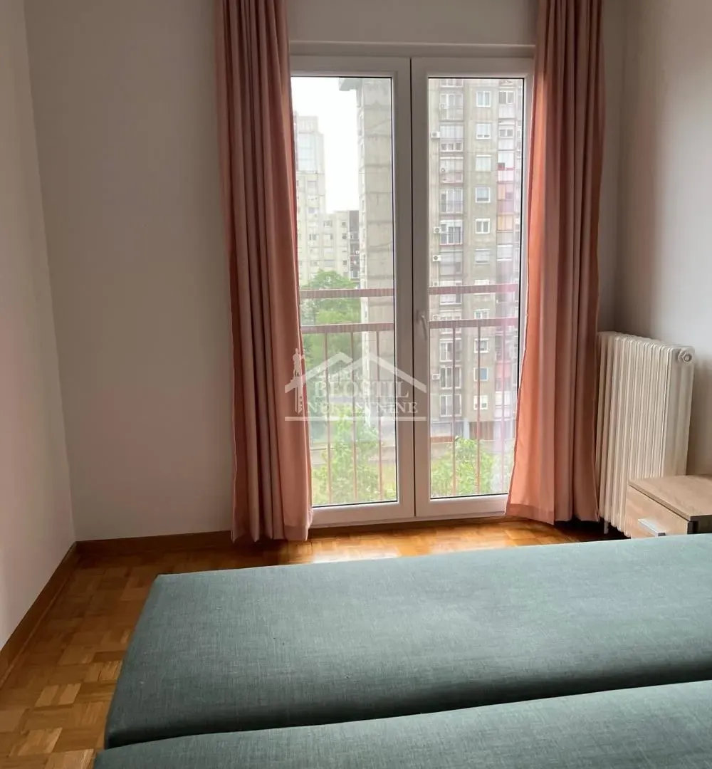 Rent, two bedroom apartment, 66m², Novi Beograd Blok 63, Novi Beograd Sve Podlokacije