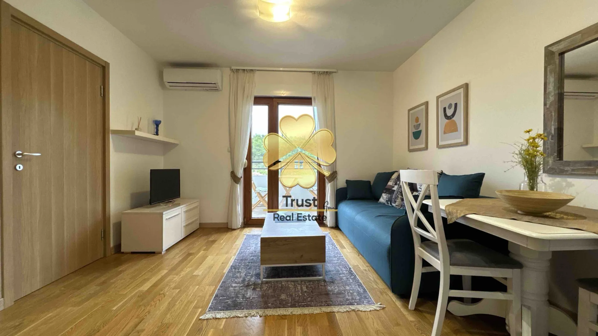 Rent, one bedroom apartment, 40m², Gorica C, Podgorica