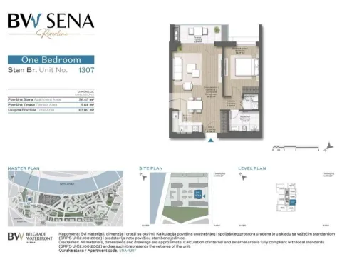 Sale, four bedroom apartment, 109m², Savski Venac, Beograd - image 5