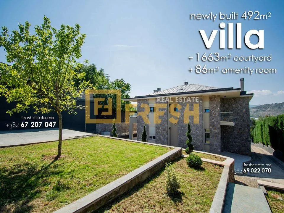 Rent, house, 492m², Mareza, Podgorica