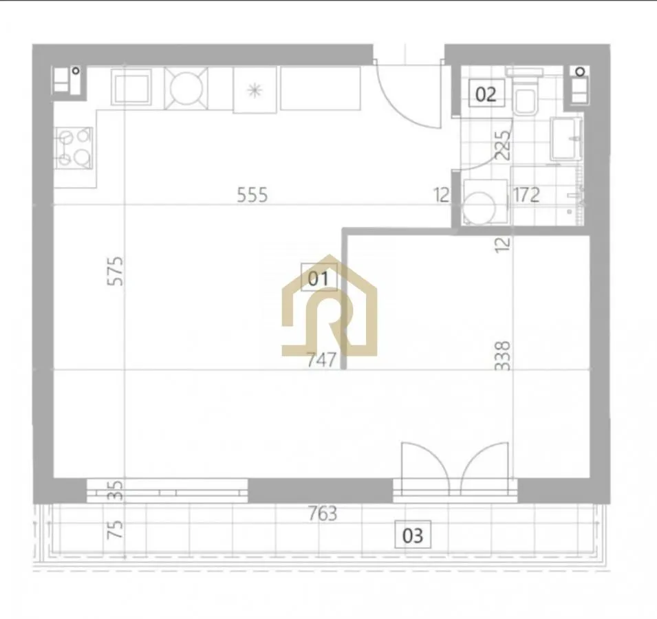 Prodaja, jednosoban stan, 46m², Hala Pionir, Palilula Sve Podlokacije