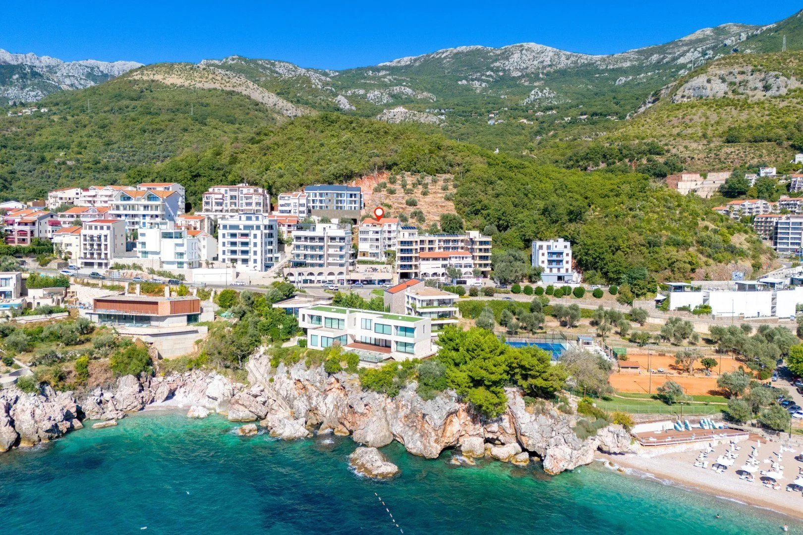 Sale, one bedroom apartment, 53m², Pržno, Budva
