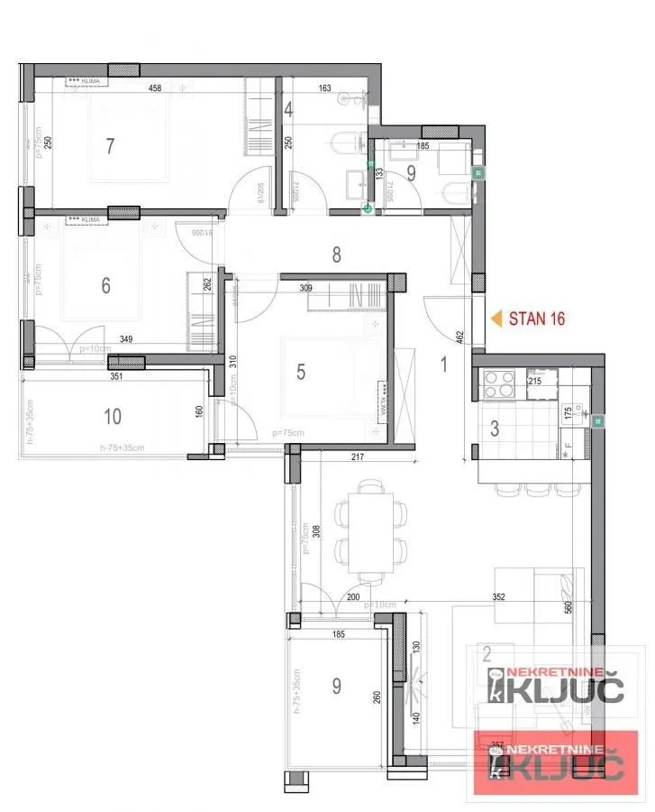 Prodaja, četvorosoban stan, 84m², Telep, Novi Sad Sve Podlokacije