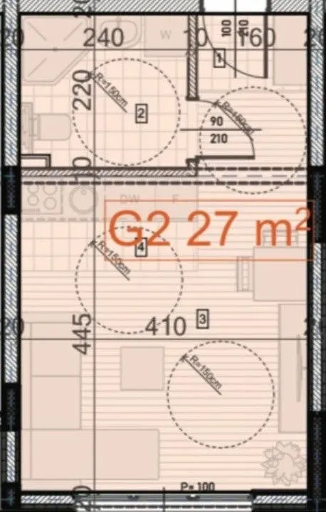 Sale, apartment, 27m², Zabjelo, Podgorica