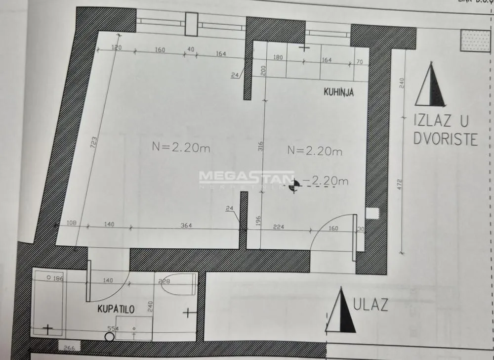 Sale, apartment, 20m², Kalenić Pijaca, Vračar Sve Podlokacije