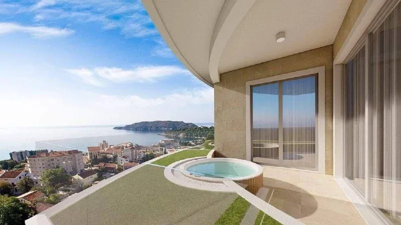 Sale, two bedroom apartment, 69m², Bečići, Budva