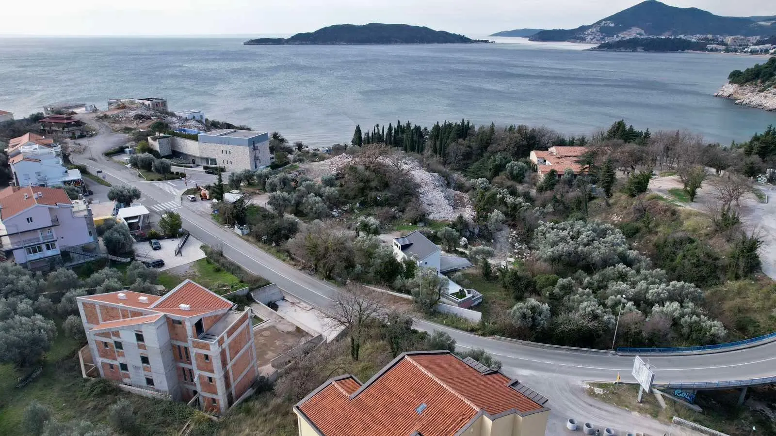 Prodaja, plac, 808m², Kamenovo, Budva