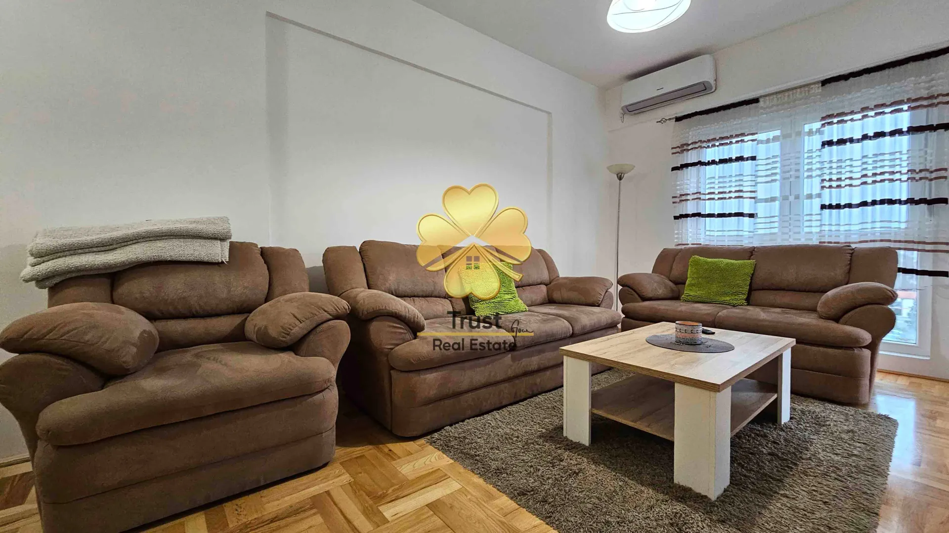 Rent, one bedroom apartment, 46m², Ljubović, Podgorica