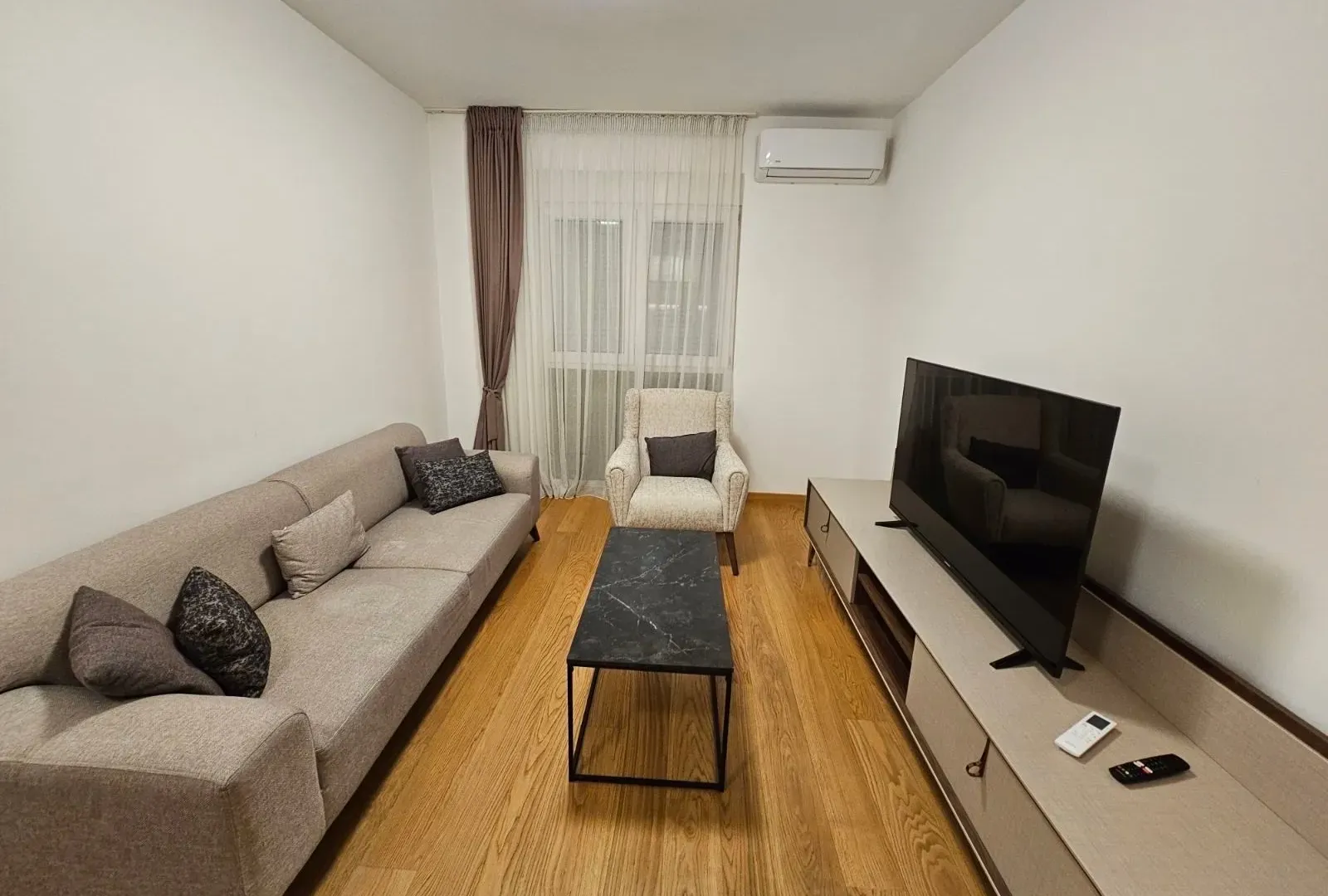 Rent, one bedroom apartment, 43m², New City, Podgorica