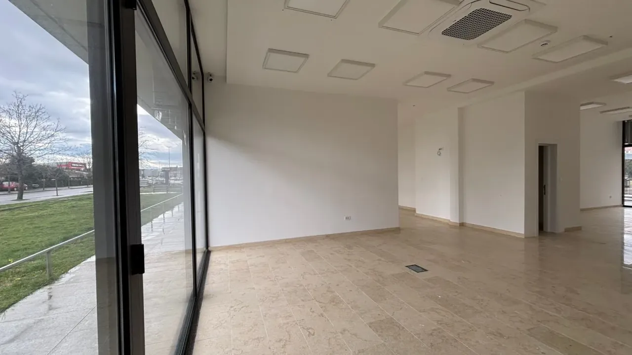 Izdavanje, poslovni prostor, 122m², Pobrežje, Podgorica