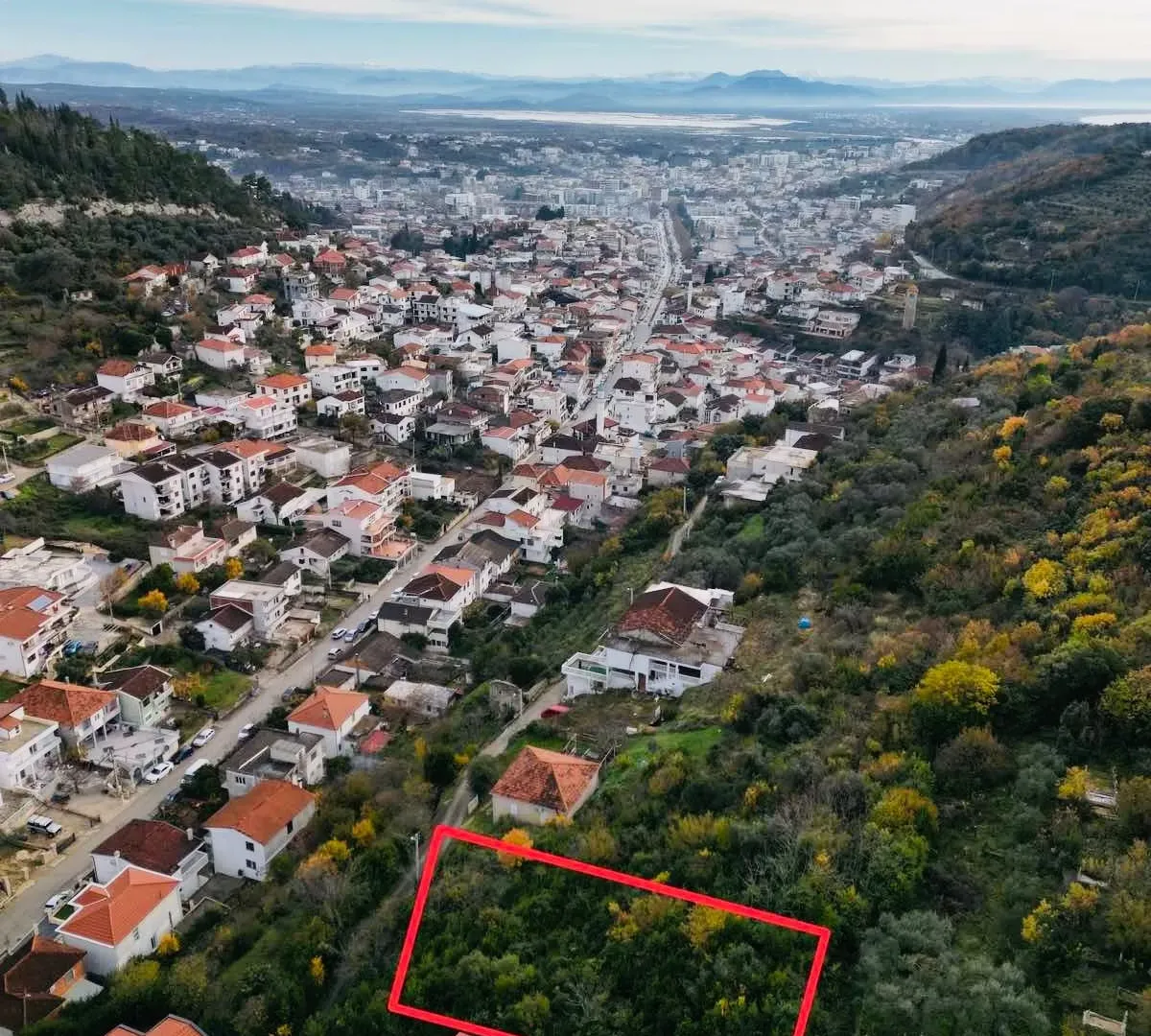 Prodaja, plac, 866m², Centar, Ulcinj