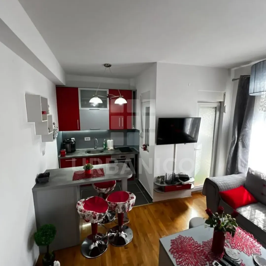 Rent, one bedroom apartment, 33m², Zabjelo, Podgorica