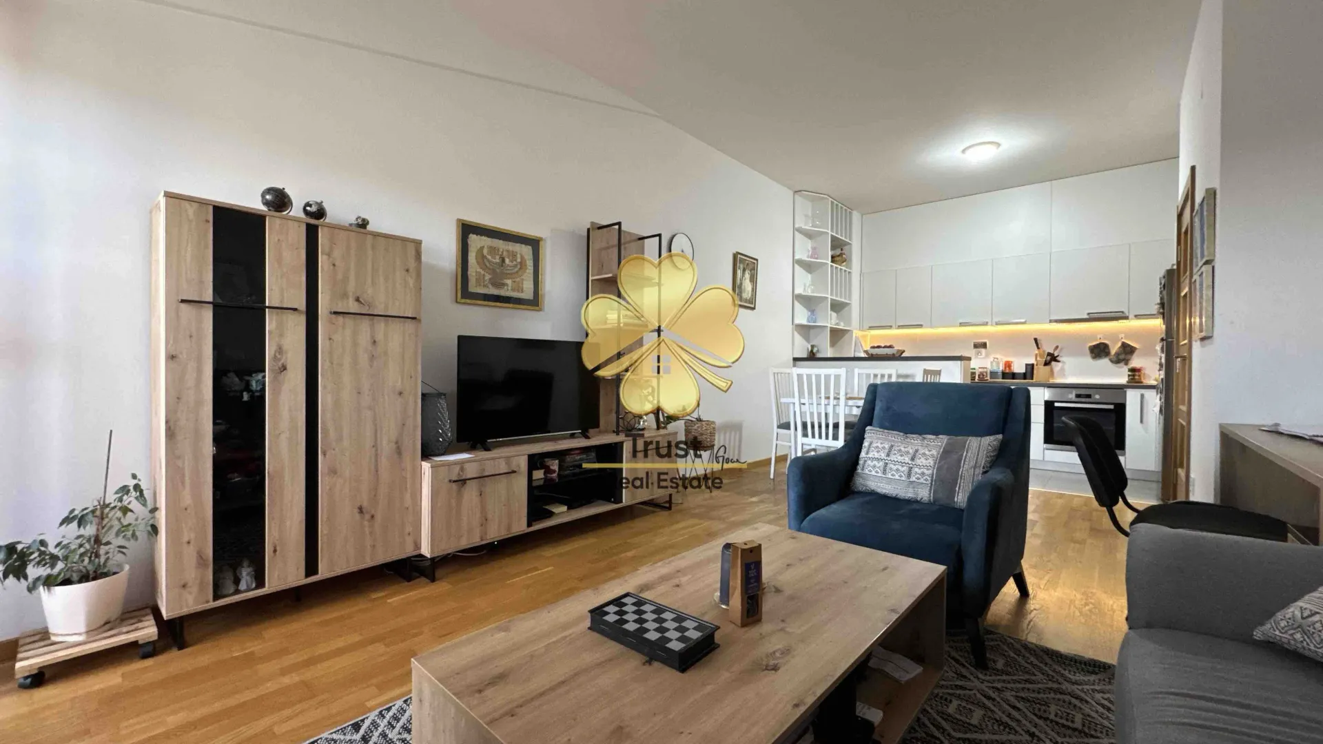 Rent, one bedroom apartment, 50m², Stari Aerodrom, Podgorica