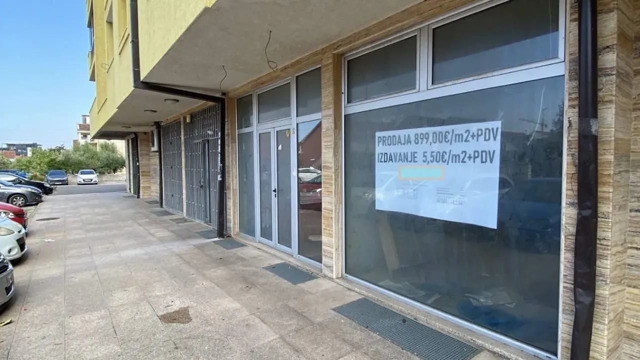 Izdavanje, poslovni prostor, Podgorica, Crna Gora