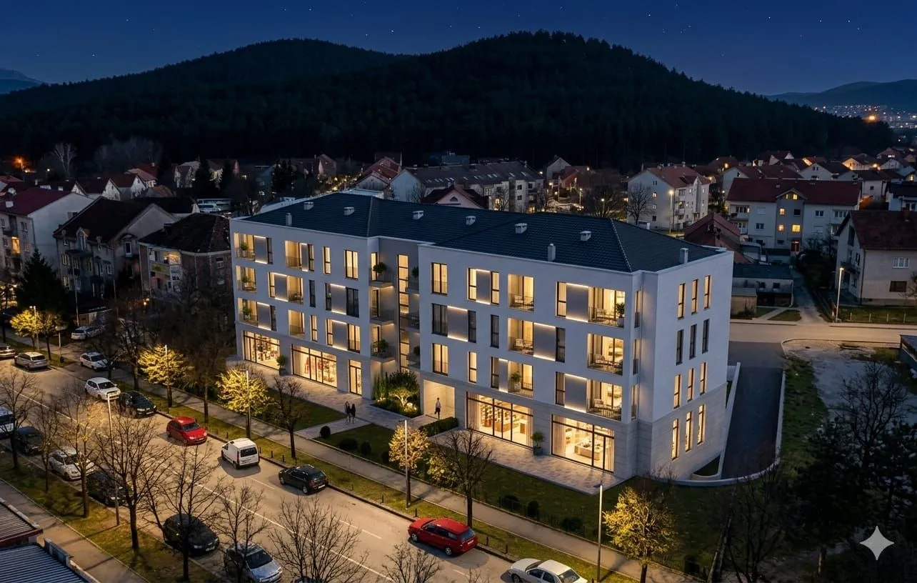 Prodaja, dvosoban stan, 62m², Integralovo, Nikšić