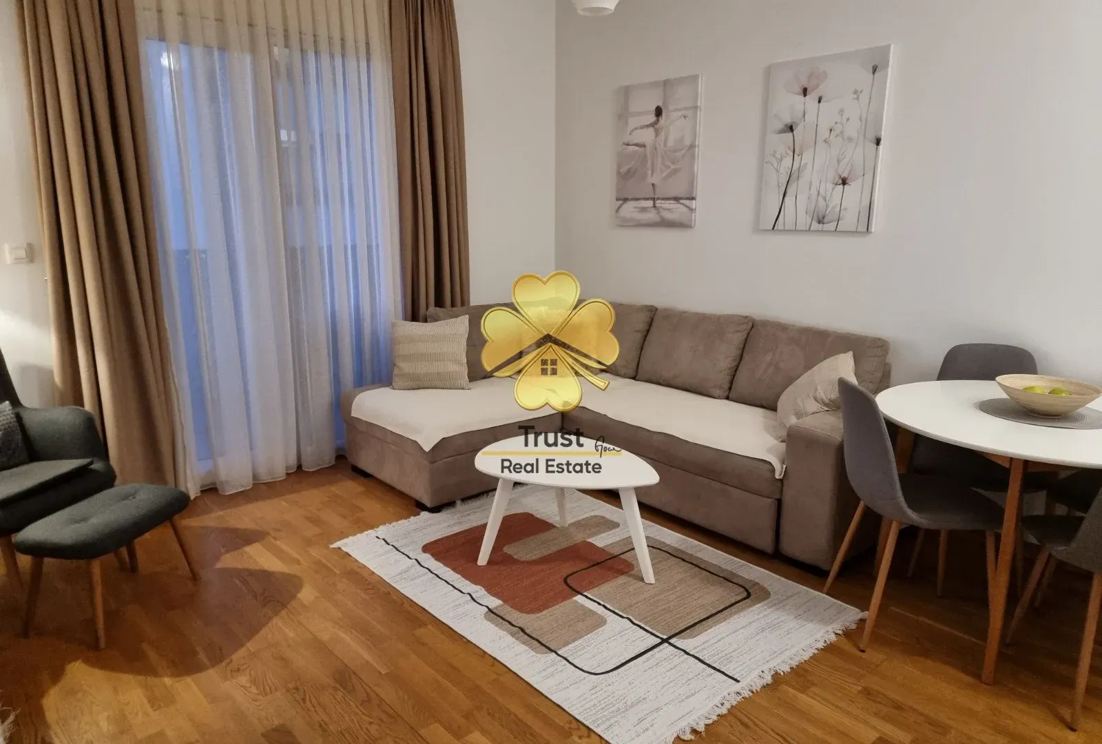Rent, studio apartment, 31m², Ljubović, Podgorica