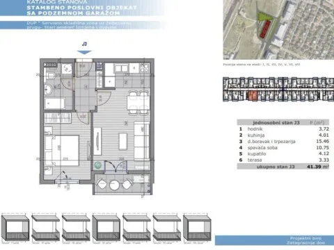 Prodaja, jednosoban stan, 42m², Stari Aerodrom, Podgorica - image 4