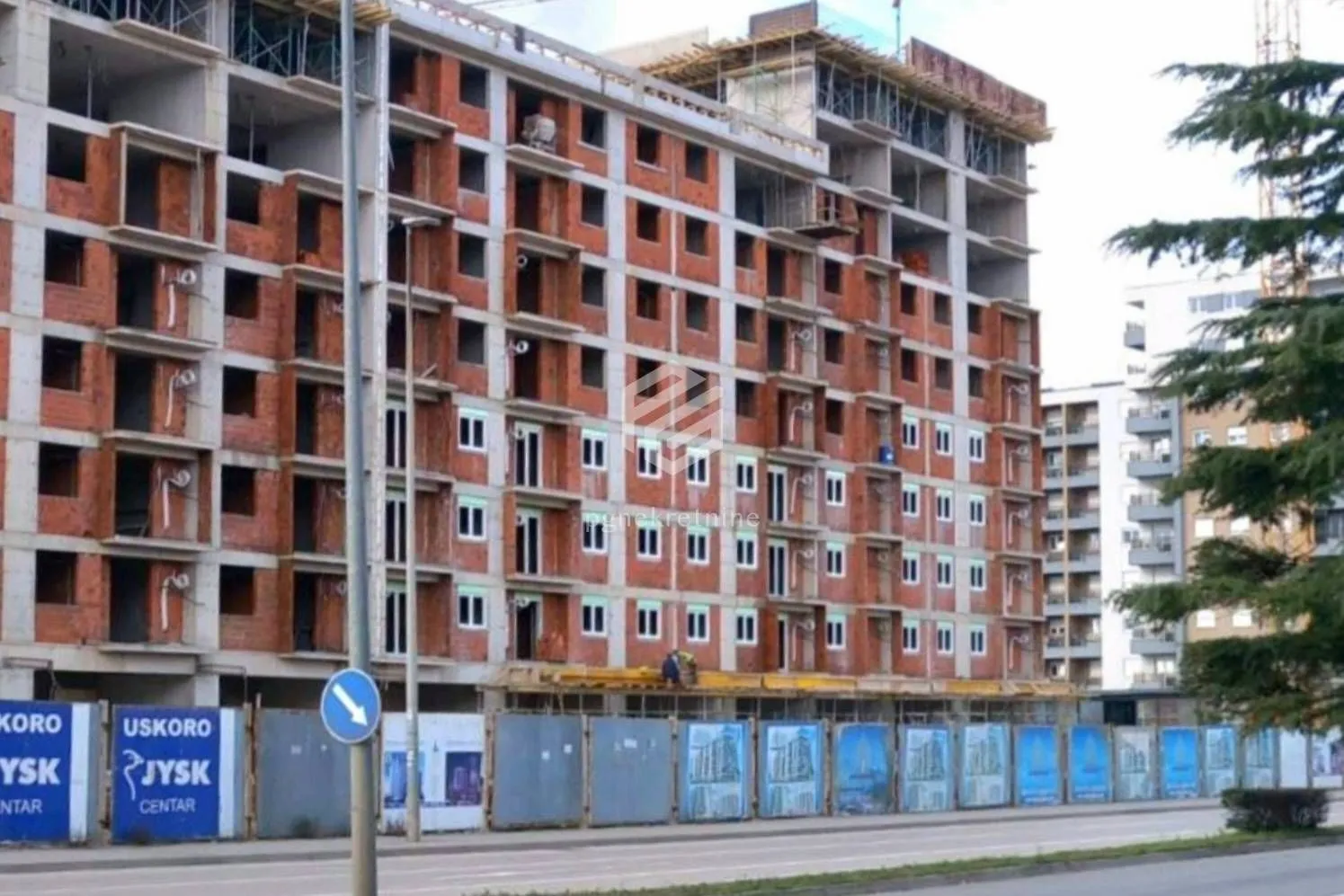 Prodaja, jednosoban stan, 38m², Stari Aerodrom, Podgorica