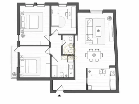 Sale, four bedroom apartment, 88m², Đeram Pijaca, Beograd - image 4