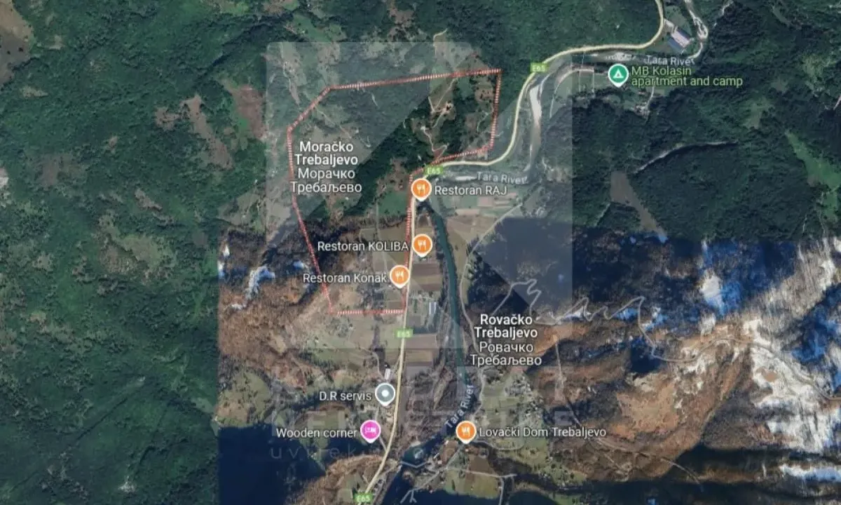 Sale, land lot, 1200m², Moračko Trebaljevo, Kolašin