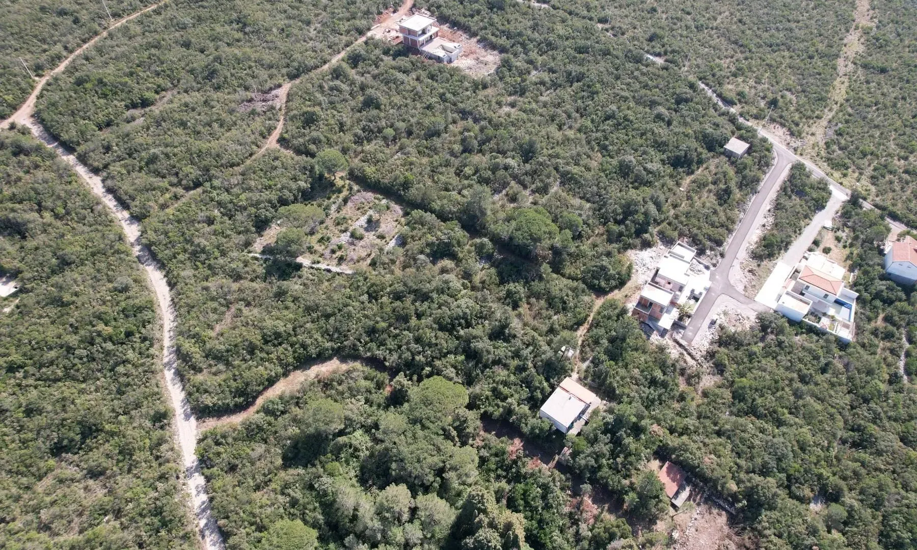 Prodaja, plac, 1000m², Zagora, Kotor