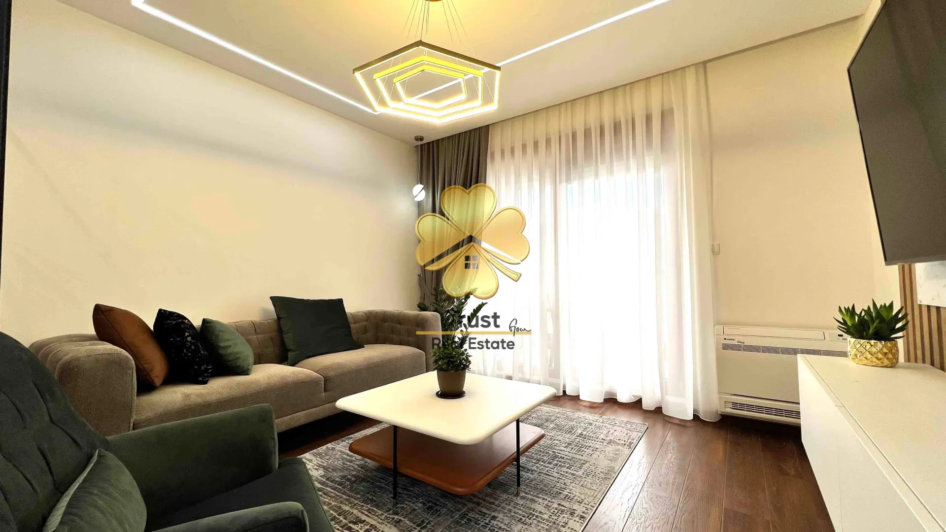 Rent, two bedroom apartment, 72m², Master Kvart, Podgorica