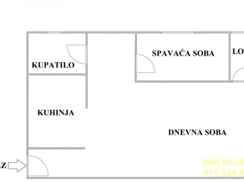 Prodaja, jednosoban stan, 44m², Farmaceutski Fakultet, Voždovac Sve Podlokacije - image 8