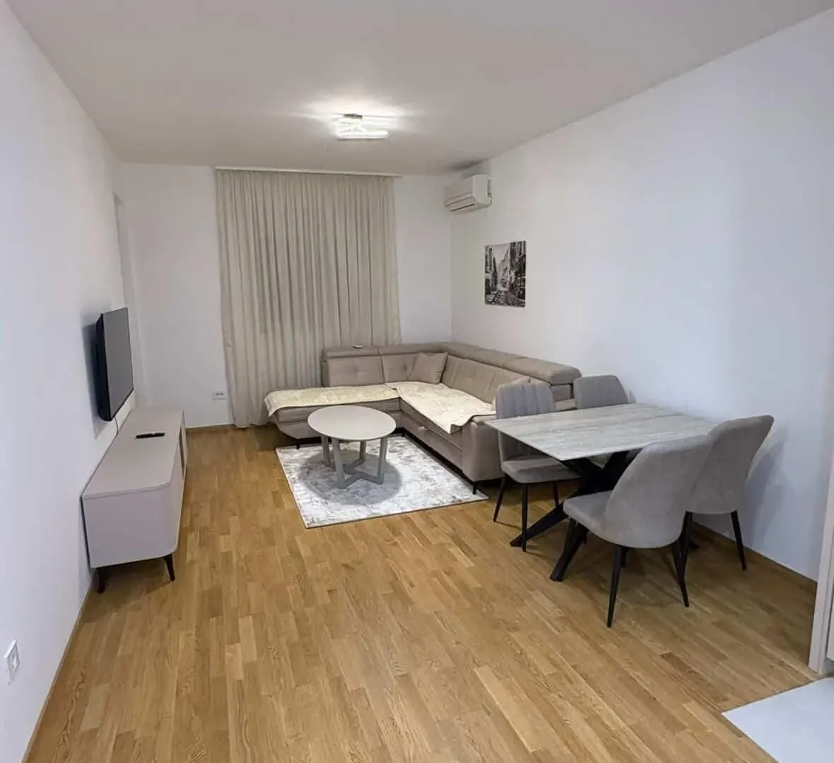 Rent, one bedroom apartment, 47m², Stari Aerodrom, Podgorica