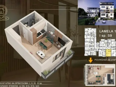 Prodaja, garsonjera, 28m², Vrnjačka Banja, Srbija - image 14