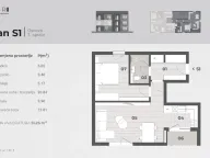 Sale, one bedroom apartment, 48m², Dumidran, Tivat - image 6