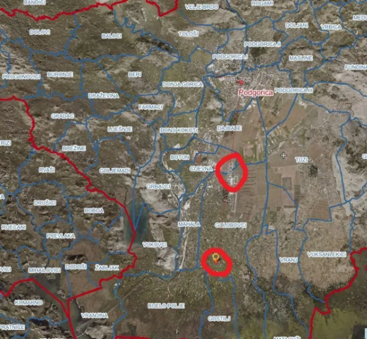 Sale, land lot, 4412m², Zeta, Podgorica