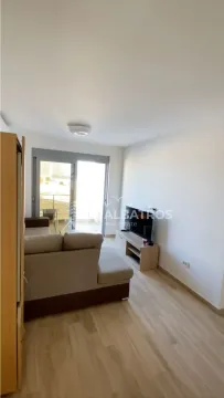 Dnevna soba sa garniturom, TV-om i izlazom na terasu. - image 2