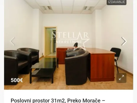 Izdavanje, poslovni prostor, 31m², Preko Morače, Podgorica - image 6