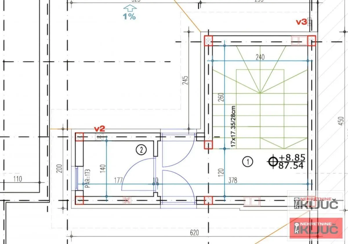 Prodaja, trosoban stan, 95m², Klisa, Novi Sad Sve Podlokacije