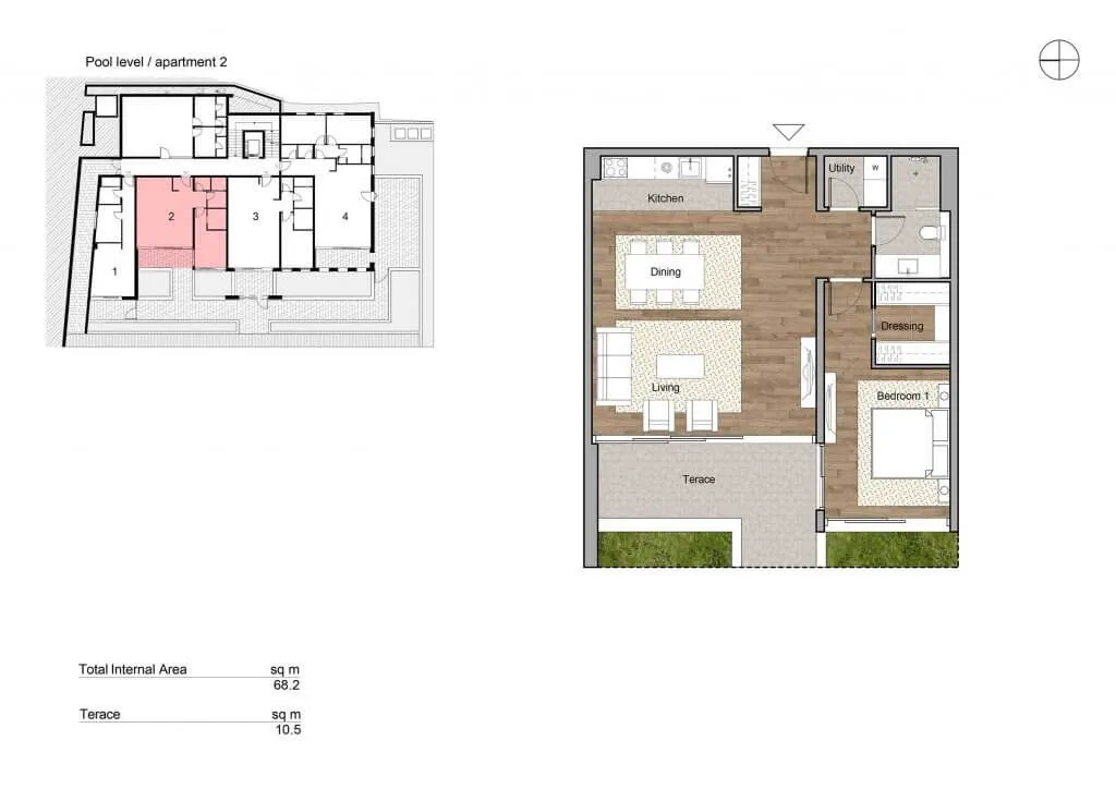 Prodaja, stan, 56m², Tivat, Crna Gora