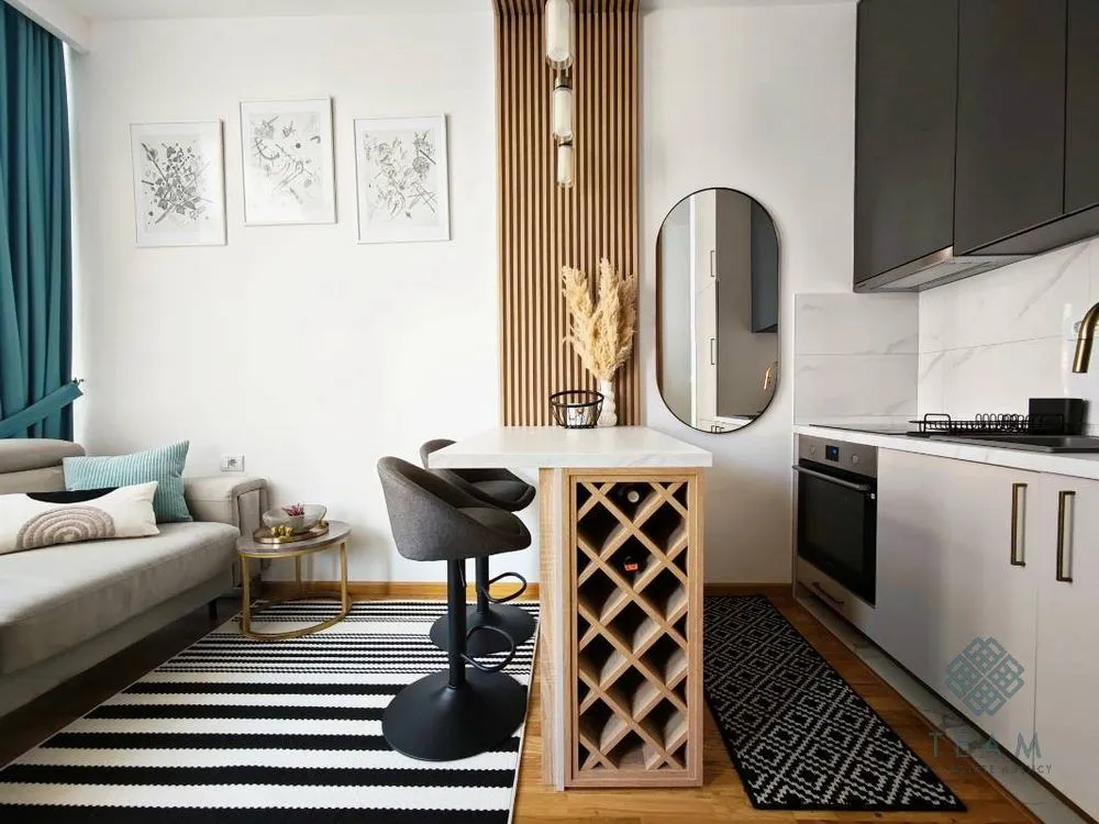 Rent, studio apartment, 24m², Zabjelo, Podgorica