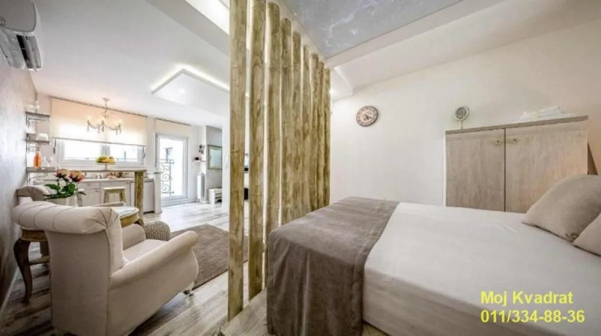 Rent, one bedroom apartment, 35m², Stari Grad, Beograd