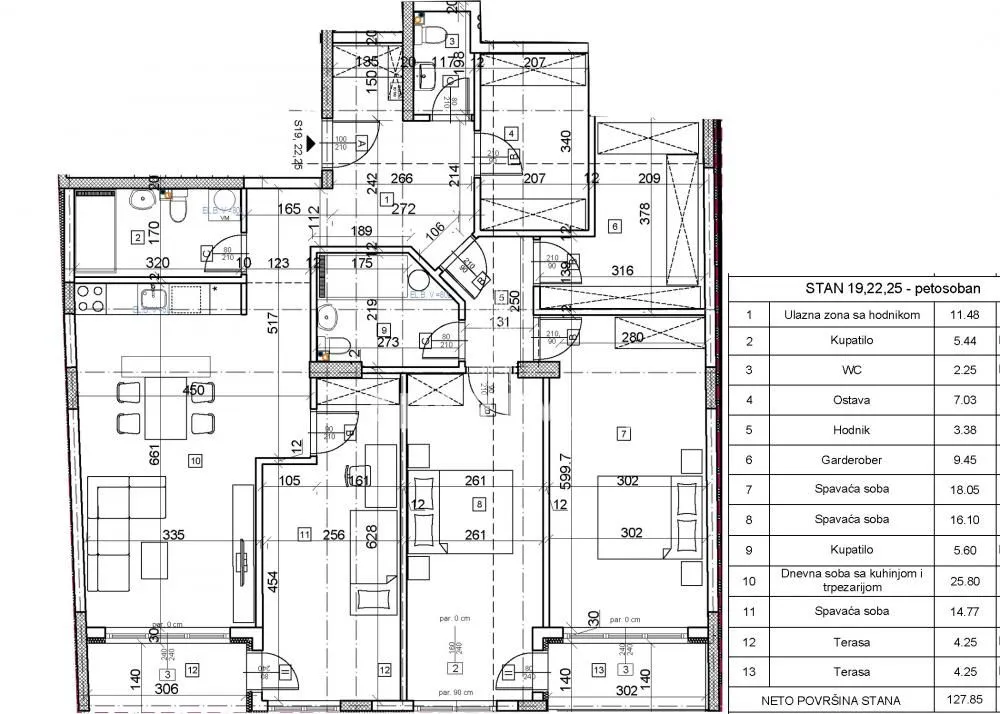 Prodaja, stan, 128m², Voždovac Sve Podlokacije, Beograd